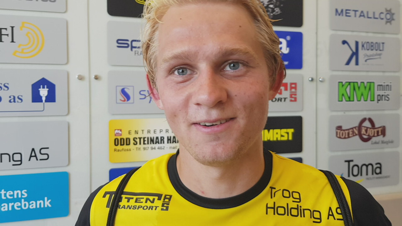 Heiberg etter scoring mot VIF 2
